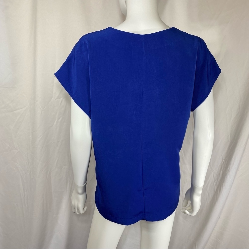 Sea Suns Vintage 3pc. Cobalt Blue Woman’s Pant Set *Petite* - Picture 8 of 16
